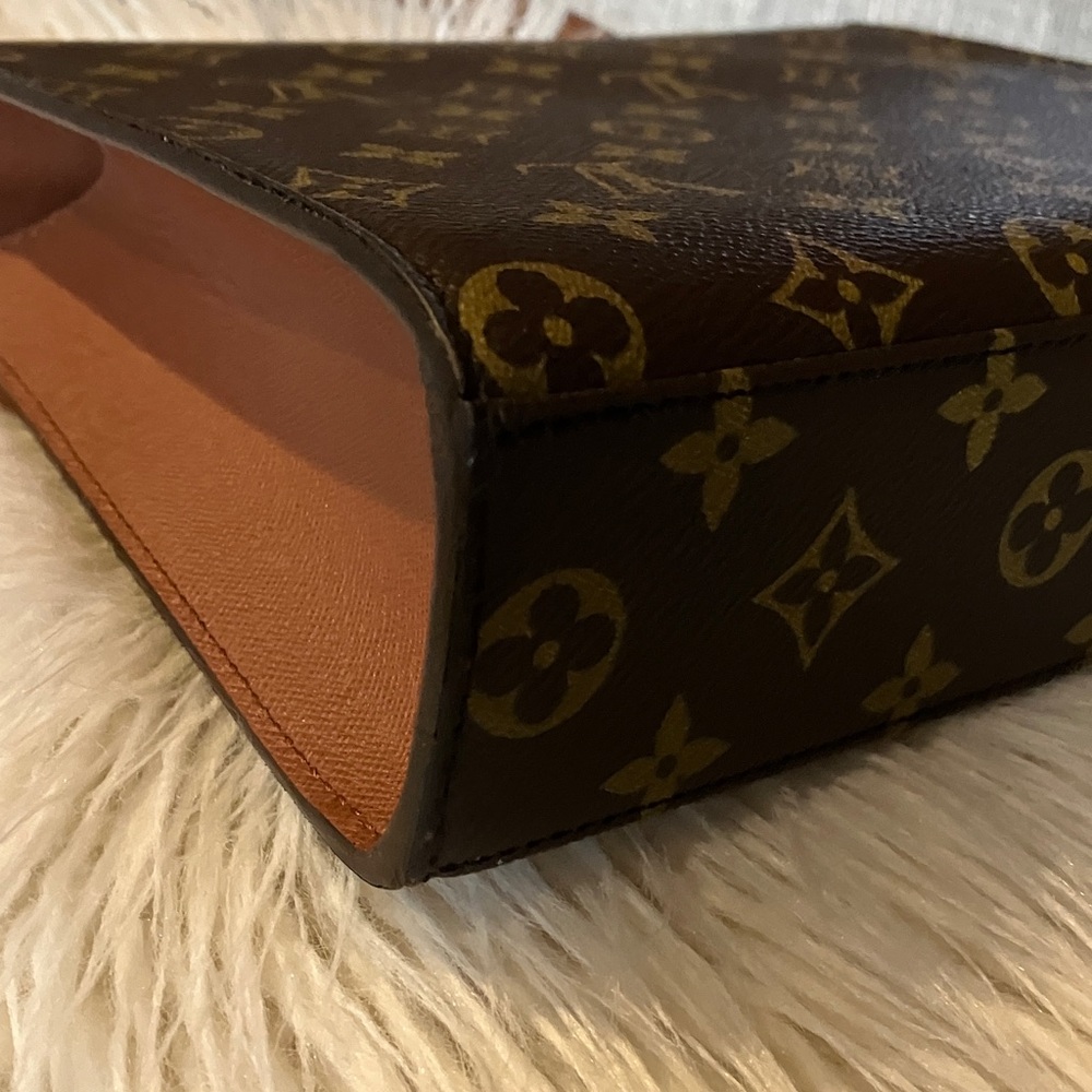 Louis Vuitton Monogram Satchel Malesherbes - Picture 7 of 12